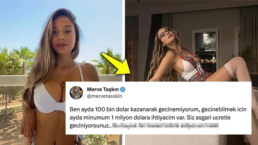 Merve Taşkın Kimdir ? Onlyfans Gerçeği ve Hülya Avşar Olayı 2 merve taşkın skandal açıklamalar